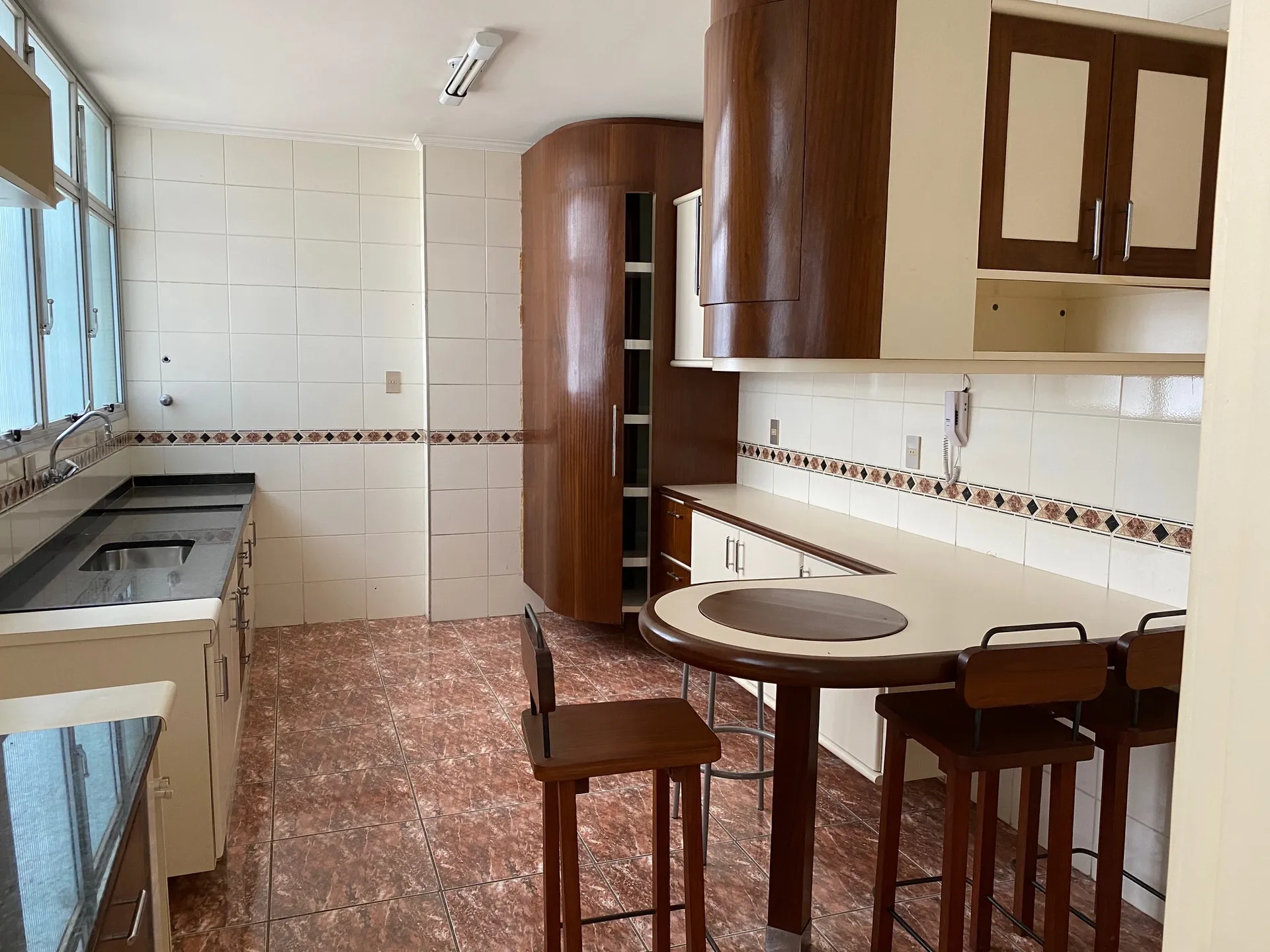 Apartamento Higienópolis III — ambiente antes da intervenção