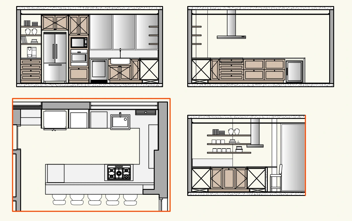 Planta baixa — Apartamento Higienópolis III