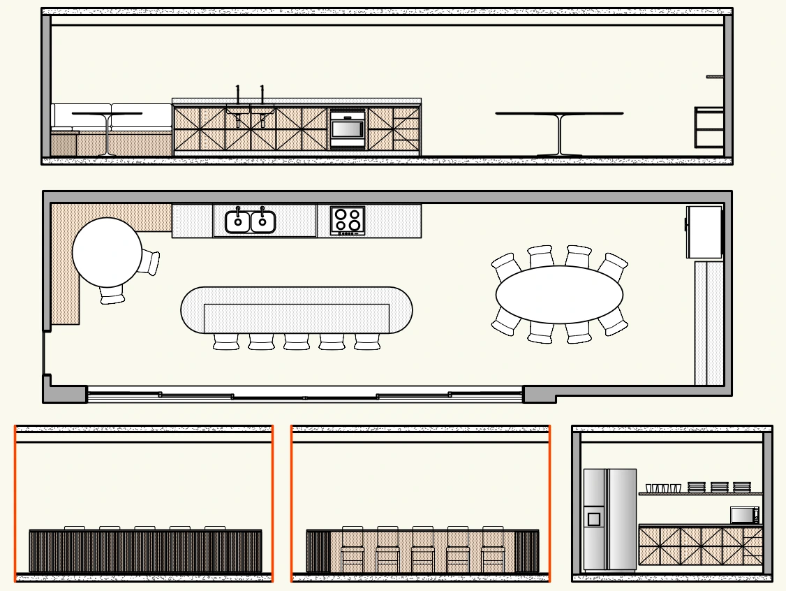 Planta baixa — Escritório Casa Jardim Europa